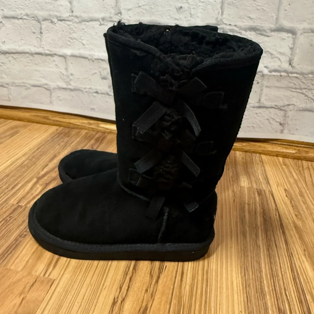 Koolaburra by Ugg Girls Boot with Bows, sz 1